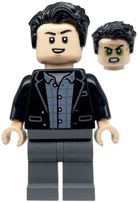 sh0854 - Bruce Banner - Dark Bluish Gray Legs