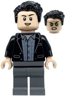 sh0854 - Bruce Banner - Dark Bluish Gray Legs