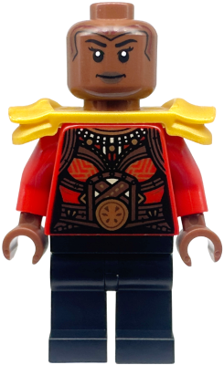 sh0870 - Okoye - Red Top, Shoulder Armor