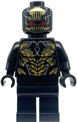 sh0872 - Outrider - Torso with Short Dark Bluish Gray Tips at Neck