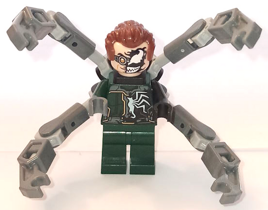 sh0946 - Dr. Octopus (Otto Octavius) / Doc Ock - Dark Green Suit Half Venomized, Mechanical Arms