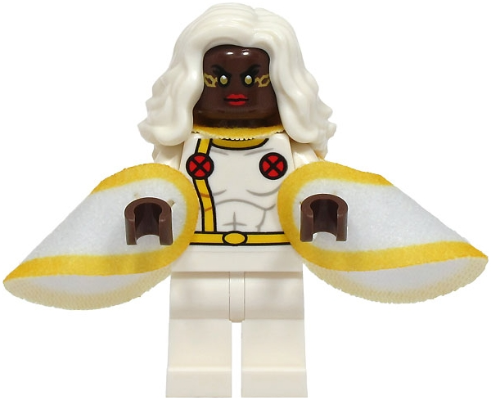 sh0993 - Storm - White Suit, Long Hair
