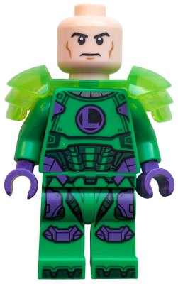 sh1007 - Lex Luthor - Bright Green Armor, Shoulder Pads