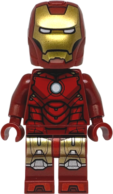 sh1048 - Iron Man - Mark 4 Armor, Large Helmet Visor, Light Nougat Head