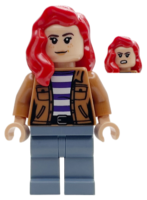 sh1062 - Mary Jane - Medium Nougat Jacket, Red Hair