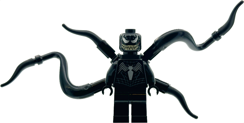sh1113 - Venom - Tan Teeth, 4 Back Appendages