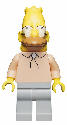 sim012 - Grampa Simpson, The Simpsons, Series 1 (Minifigure Only without Stand and Accessories)