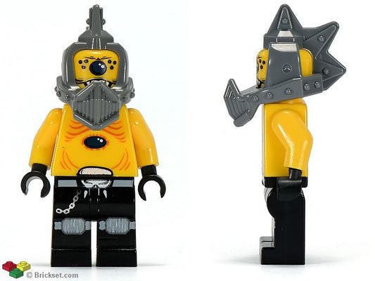 sp100 - Space Police 3 Alien - Snake without Visor