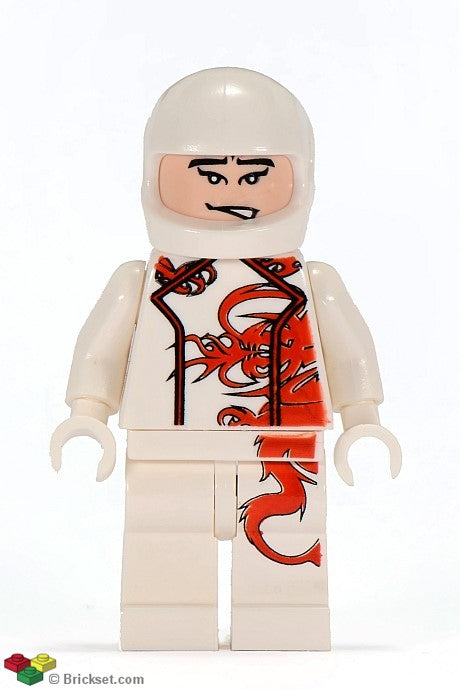 sr004 - Speed Racer - Taejo Togokahn, White Suit