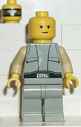 sw0049 - Lobot - Light Gray Uniform, Yellow Head
