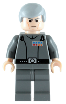 sw0157 - Grand Moff Wilhuff Tarkin - Smooth Hair