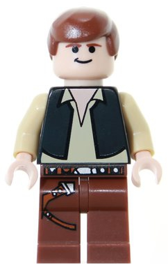 sw0179 - Han Solo - Light Nougat, Black Vest