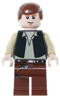 sw0179a - Han Solo - Light Nougat, Black Vest (2010)