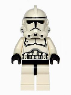 sw0272 - Clone Trooper (Phase 2) - Black Head, Dotted Mouth