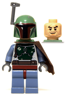 sw0279 - Boba Fett - Pauldron, Helmet, Jet Pack
