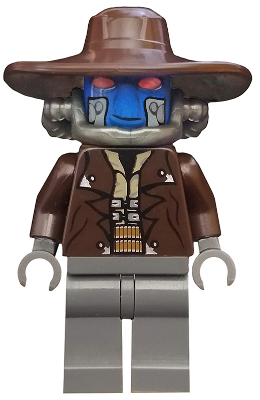 sw0285 - Cad Bane - Dark Bluish Gray Hands and Legs
