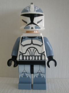 sw0331 - Clone Trooper, 104th Battalion 'Wolfpack' (Phase 1) - Sand Blue Markings, White Jet Pack, Large Eyes