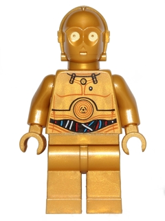sw0365 - C-3PO - Colorful Wires Pattern
