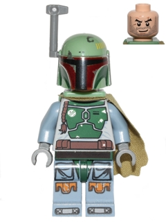 sw0396 - Boba Fett - Head Beard Stubble