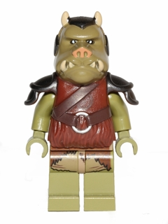 sw0405 - Gamorrean Guard - Olive Green, Dark Tan Hips