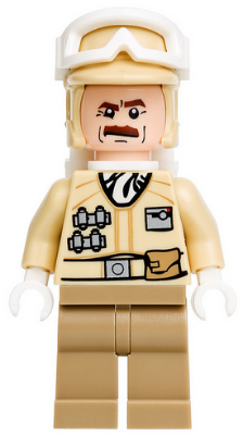 sw0425 - Hoth Rebel Trooper Tan Uniform (Moustache)