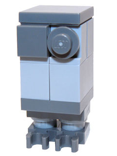 sw0430 - Gonk Droid (GNK Power Droid), Light Bluish Gray Body and Dark Bluish Gray Legs