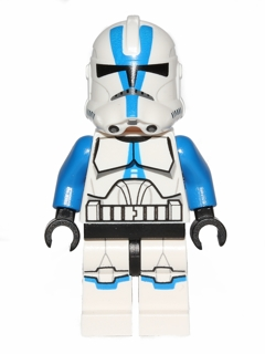 sw0445 - Clone Trooper, 501st Legion (Phase 2) - Blue Arms, Large Eyes