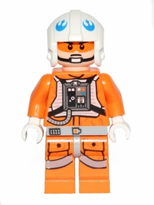 sw0458 - Snowspeeder Pilot - White Helmet