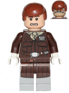 sw0466 - Han Solo (Hoth, Snow Goggles and Tan Bandana)