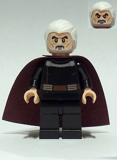 sw0472 - Count Dooku - White Hair