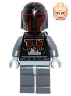 sw0495 - Mandalorian Super Commando (Head with High Brow Pattern)