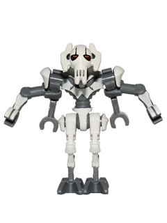 sw0515 - General Grievous - Bent Legs, White Armor