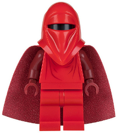 sw0521 - Royal Guard with Dark Red Arms and Hands