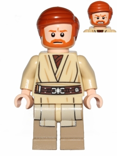 sw0535 - Obi-Wan Kenobi (Dark Tan Printed Legs)