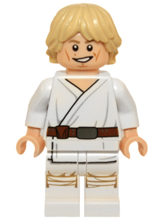sw0551 - Luke Skywalker (Tatooine, White Legs, Detailed Face Print)