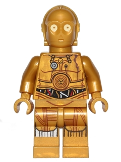 sw0561 - C-3PO - Printed Legs (Robot Limiter/Restraining Bolt)
