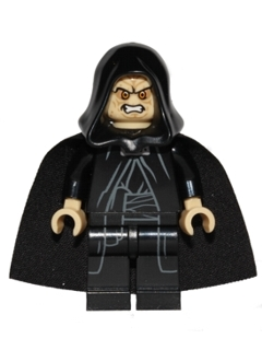 sw0595 - Emperor Palpatine - Tan Head, Tan Hands