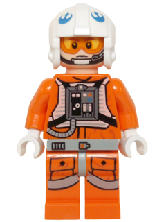 sw0597 - Snowspeeder Pilot - White Helmet, Headset