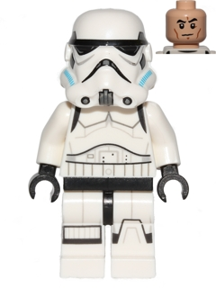 sw0617 - Imperial Stormtrooper - Printed Legs, Dark Azure Helmet Vents, Frown
