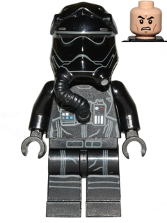 sw0672 - First Order TIE Fighter Pilot, Two White Lines on Helmet