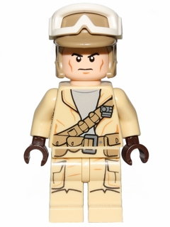 sw0688 - Rebel Trooper, Goggles, Dark Tan Helmet