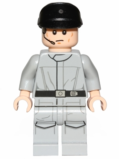 sw0693 - Imperial Crew - Black Cap, Closed Mouth