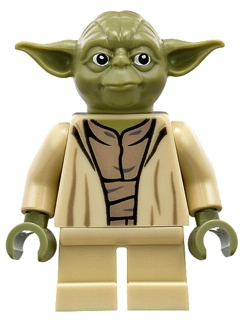 sw0707 - Yoda - Olive Green, Open Robe with Large Creases
