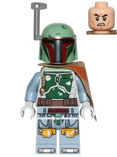 sw0711 - Boba Fett - Pauldron Cloth with Dark Orange Stripe Pattern