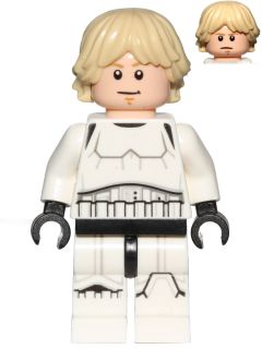 sw0777 - Luke Skywalker - Stormtrooper Outfit, Printed Legs