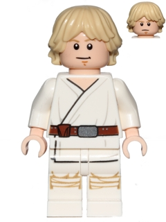 sw0778 - Luke Skywalker (Tatooine, White Legs, Stern / Smile Face Print)