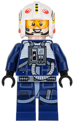 sw0801 - Rebel Pilot Y-wing (Dark Blue Jumpsuit)