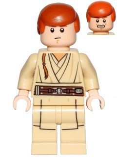 sw0812 - Obi-Wan Kenobi (Young, Printed Legs, without Cape)