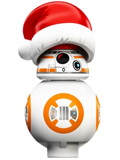 sw0874 - BB-8 with Santa Hat