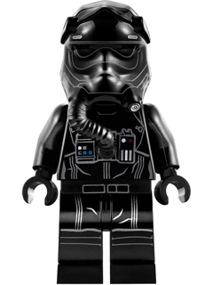 sw0902 -  First Order TIE Pilot Three White Lines on Helmet